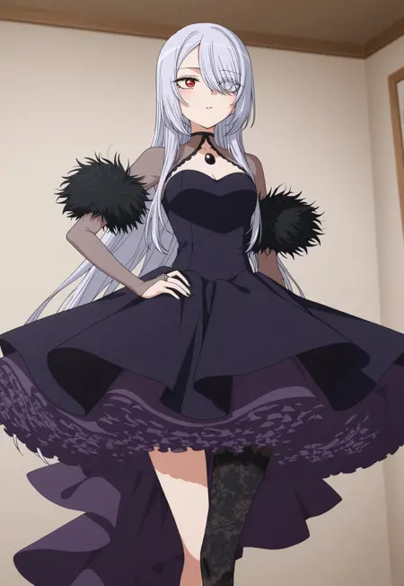 Sajuna Inui - Black Lobelia Theatrical outfit - My Dress-up Darling