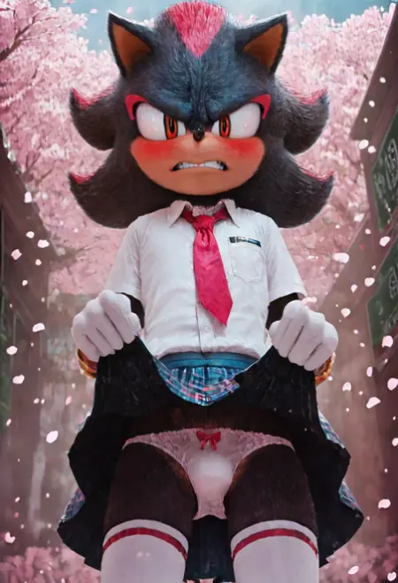 Shadow the Hedgehog // Movie Character Style