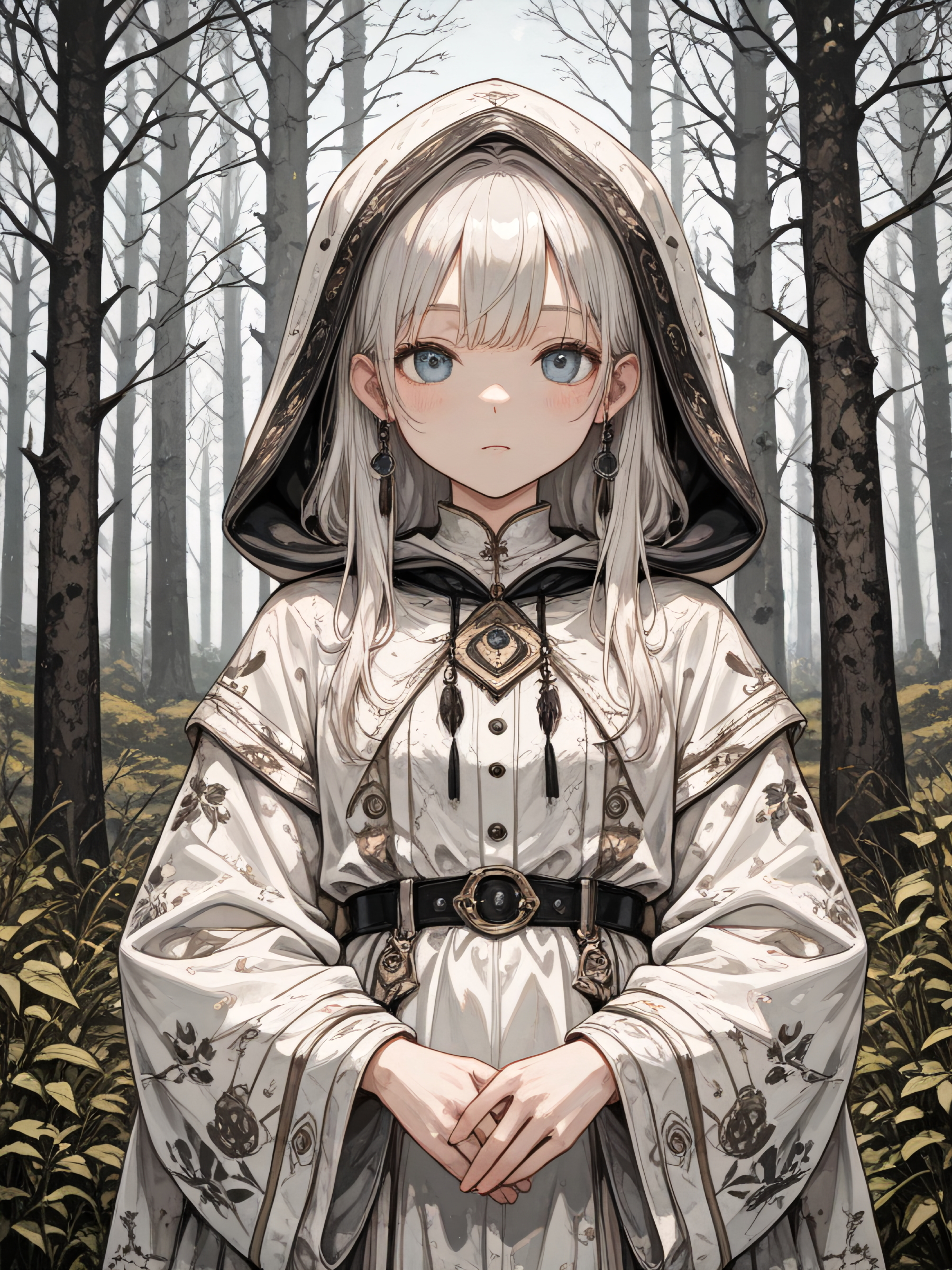 masterpiece__best_quality__amazing_quality__atmospheric_perspective___1girl__solo__jewelry__hood__white_hair__looking_at_viewer__earrings__blue_eyes__own_hands_together__tree__hood_up___2986361893.jpg
