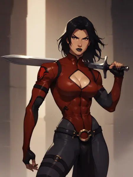 Lady Shiva - Young Justice - DC Animation PonyXL