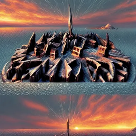 Cinematic fantasy landscape. absurdres, UHD, trending on art station,((9k)),high quality, insane detail, insanely intricate,<lora:add_detail:2.0> <lora:add_saturation:0.8>