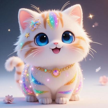 E_Cute Fantasy Colorful Animals_Creation Of Multiple Animal Images v1.0