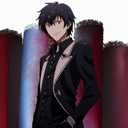 Anos Voldigoad Suit -- Maou Gakuin no Futekigousha Greeting Card