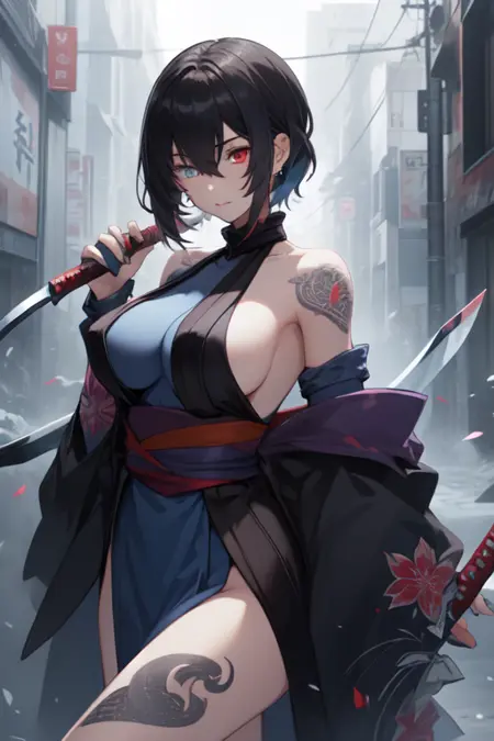 Shiki (Samurai Shodown/Spirits) 色 侍魂