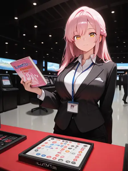 convention host / booth babe