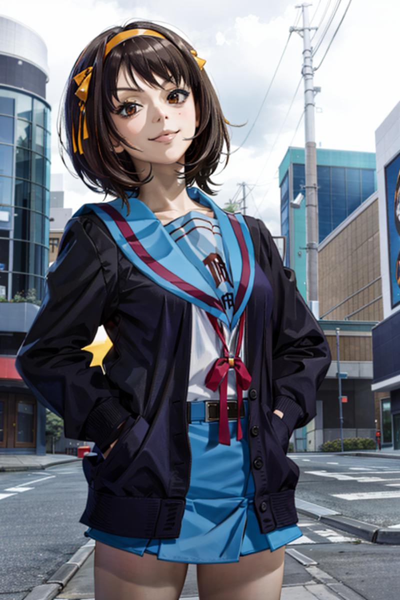 Suzumiya Haruhi (The Melancholy of Haruhi Suzumiya) image by soneeeeeee