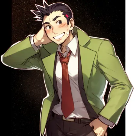 Dick Gumshoe - Ace Attorney - (LyCORIS/LoCON) NSFW