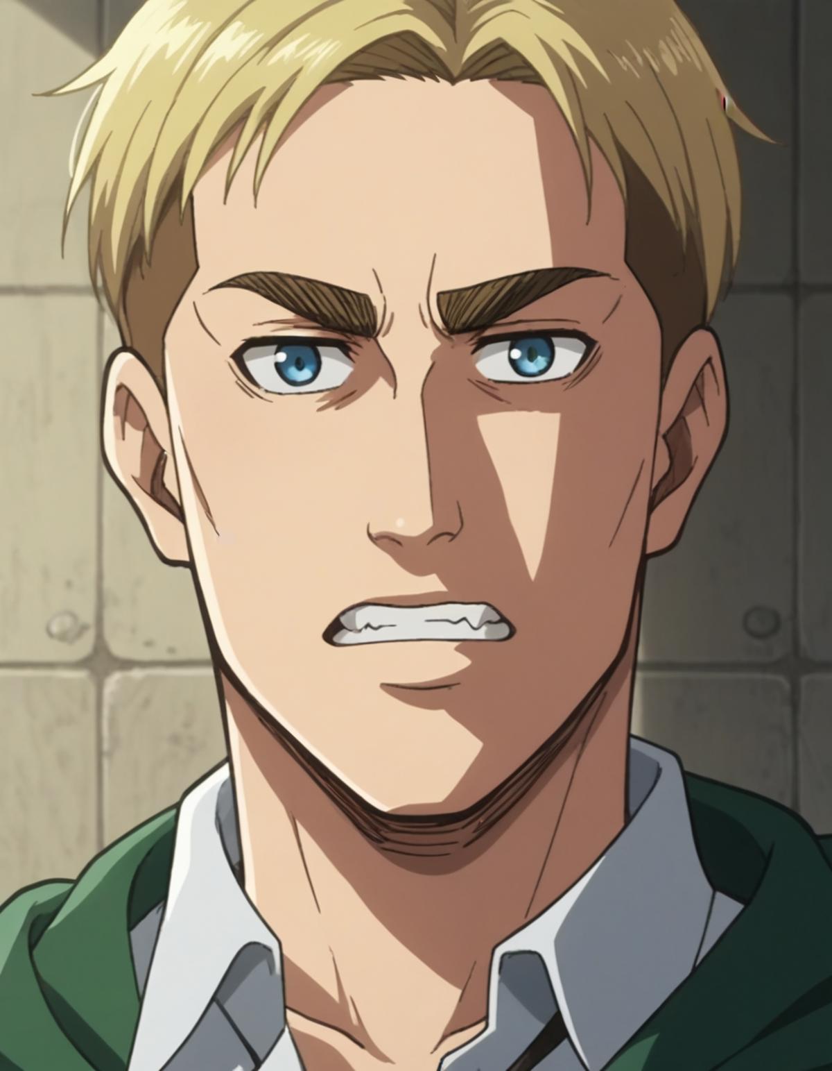 Erwin Attack On Titan エルヴィン・スミス - Pony version | Stable Diffusion LoRA ...