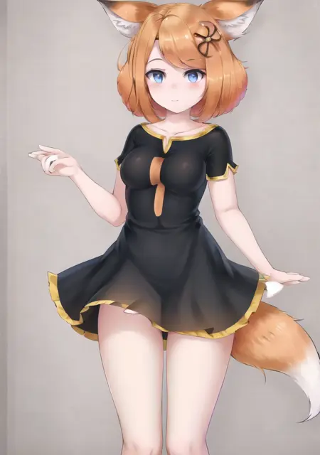 Fox-tan - Pleroma Mascot