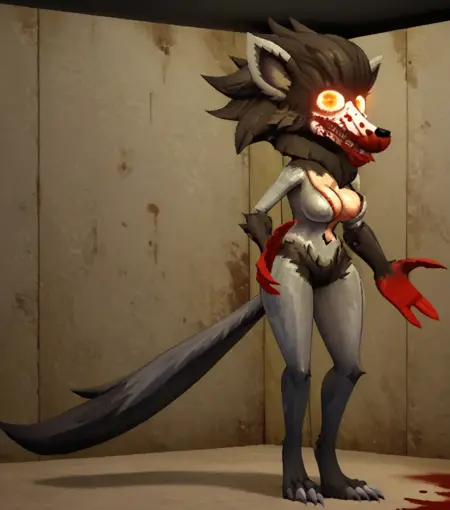 Fluffy friend(Postal wolf)