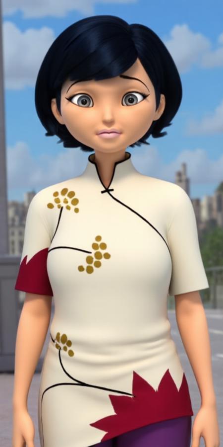 Sabine Cheng, Ladybug, Miraculous. Different models and attires. ๐ข Civilian (Flux)