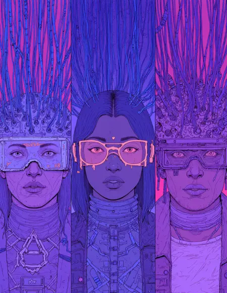 Neon Scifi - Josan Gonzalez Style