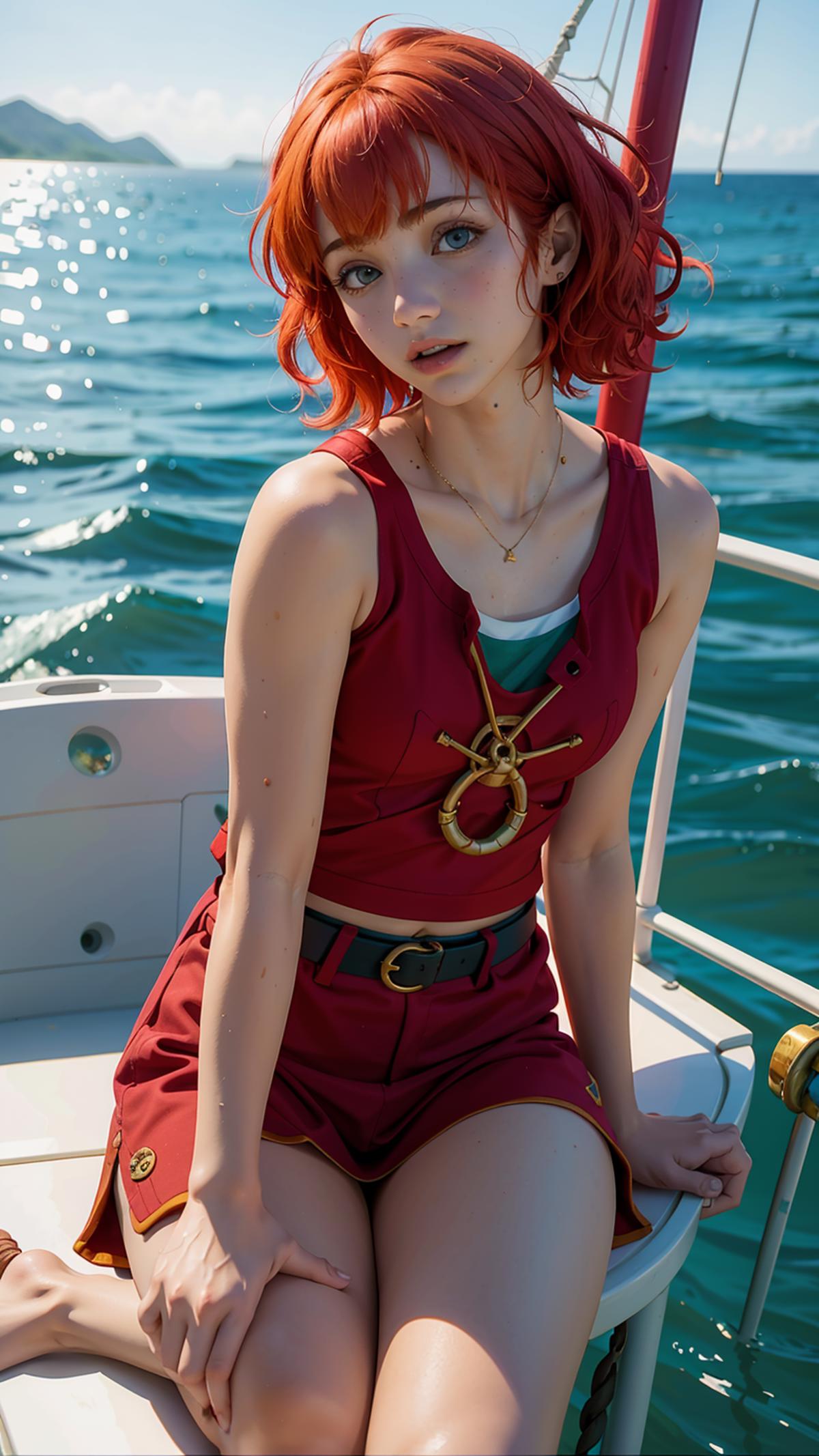 Emily Rudd - Nami from One Piece image by josefrr