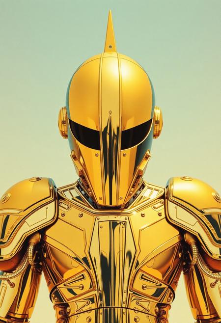 Avant-garde , 1970s futurism, chrome and gold
