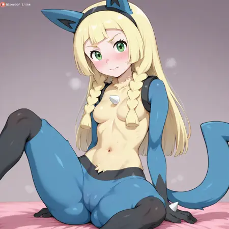 Lucario cosplay