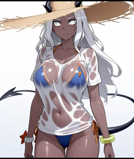 illustriousXL / Cosplay on Tamamo no Mae - Swimsuit Lancer (Fate)