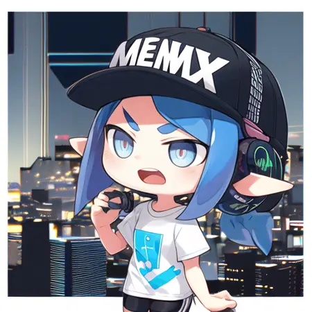 splatoon_喷射战士_斯普拉遁_喷射乌贼娘