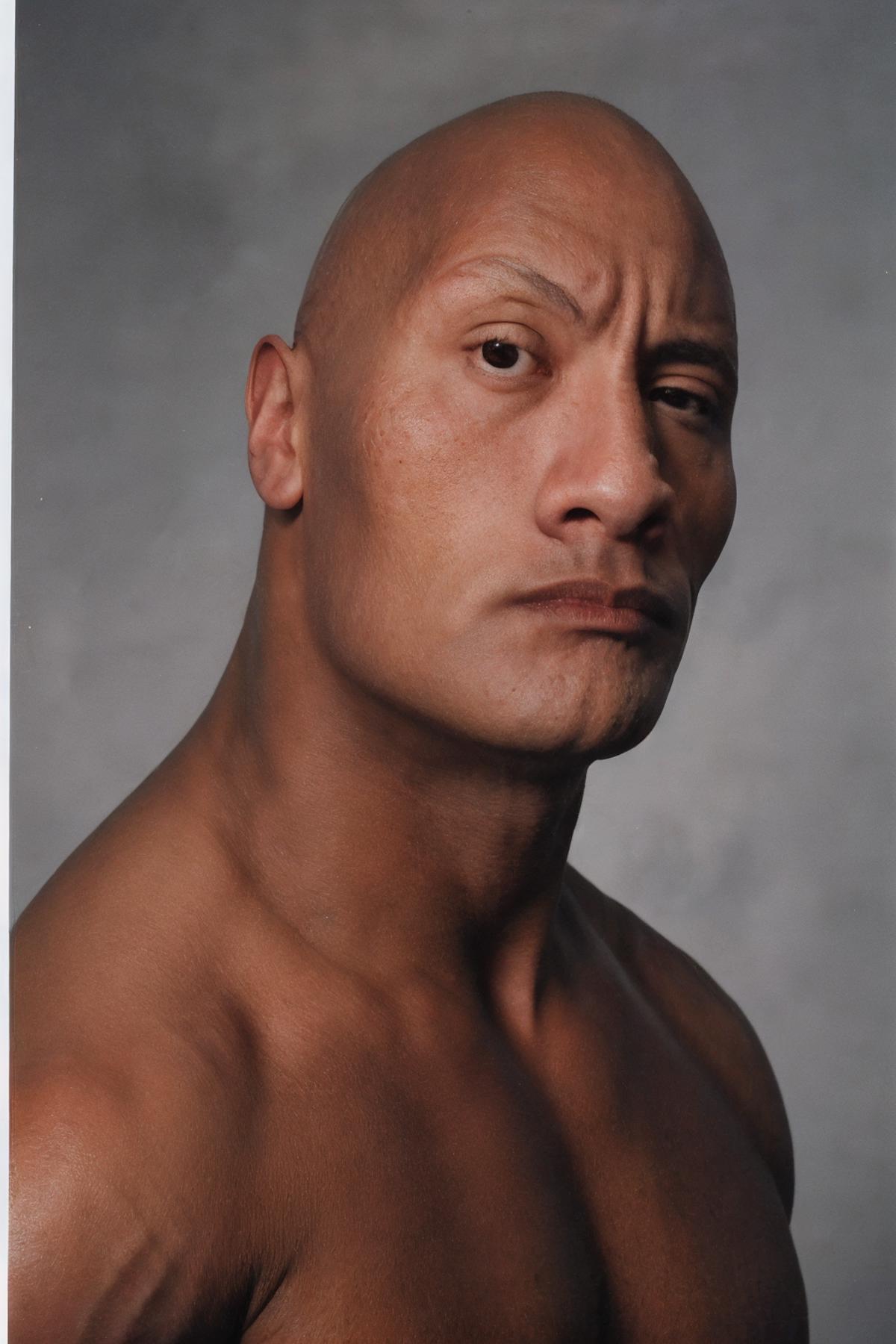 The Rock's Eyebrow Raise Meme | Concept LoRA image by SigmaMale