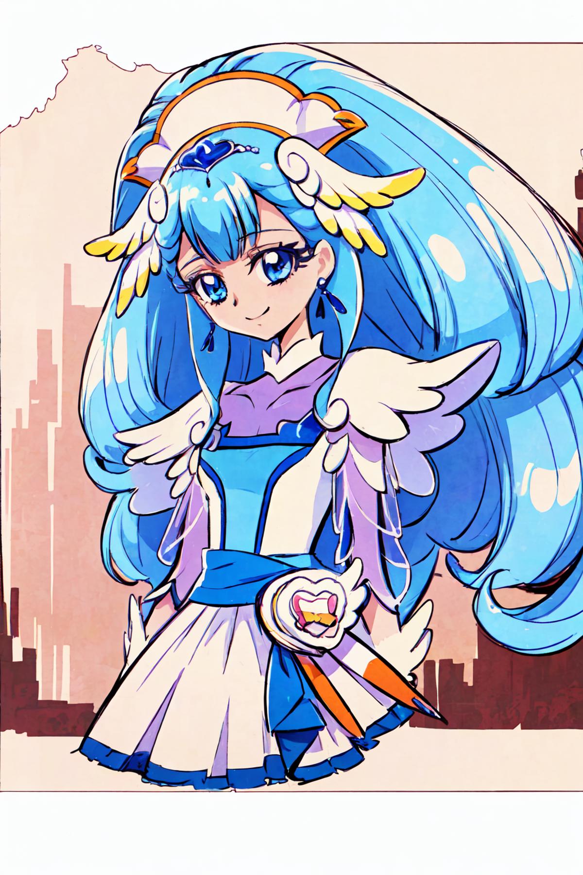 Cure Ange (HUGtto! Pretty Cure) HUGっと！プリキュア キュアアンジュ image by UnknownNo3
