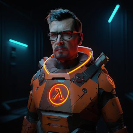 Gordon Freeman - Half Life - Flux1.D & SDXL v1.0 SDXL