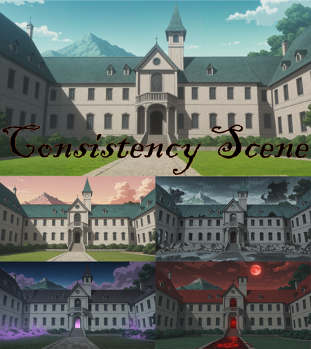 Consistency Scene | Generating a scene from a reference. v1.0