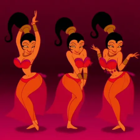 (Friend Like Me) Belly Dancers