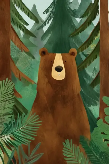 Simple animal illustrations