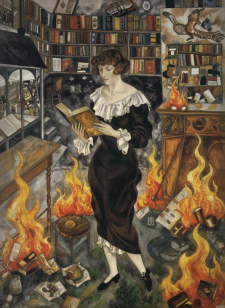 Marc Chagall - Painting Style ZIT v1