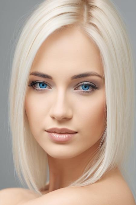 DanicaFace, realistic, platinum blonde  <lora:DanicaFace:1>