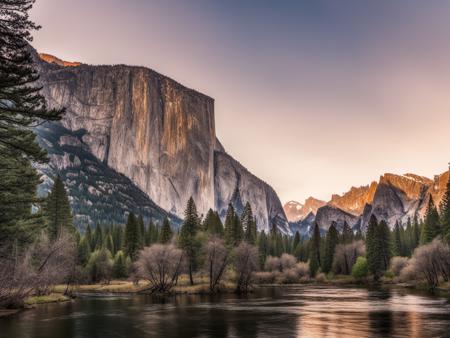 best quality,masterpiece,highers,4k,8k,realistic,
yosemite,forest,tree,bush,grass,water,river,mountain,blue_sky,sky,day,cloud,nature,no_humans,outdoors,scenery,