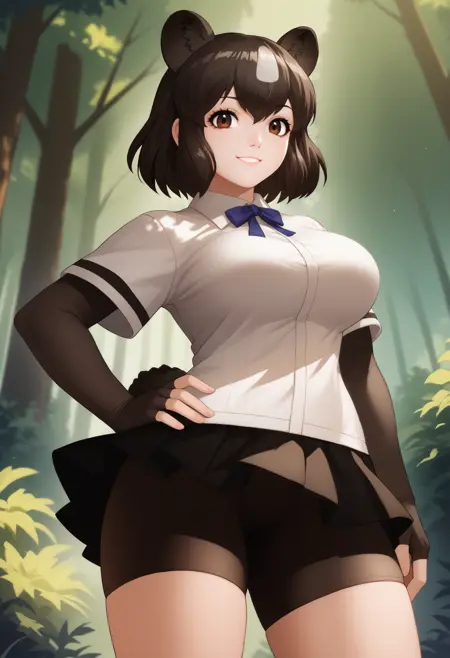 [PonyV6 XL] Brown Bear | Kemono Friends