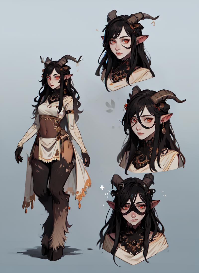 Character Design Sheet (Helper) (3-perspectives) -COMISSIONS OPENS!!- by YeiyeiArt  image by worgensnack
