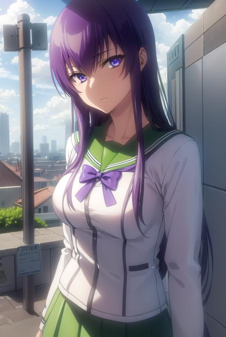 Saeko Busujima (毒島 冴子) - Highschool of the Dead (学園黙示録 