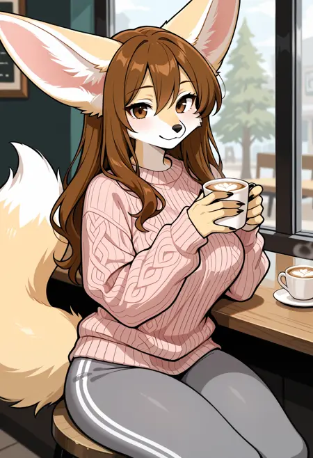 Vixon's Naughty Fennec Latte