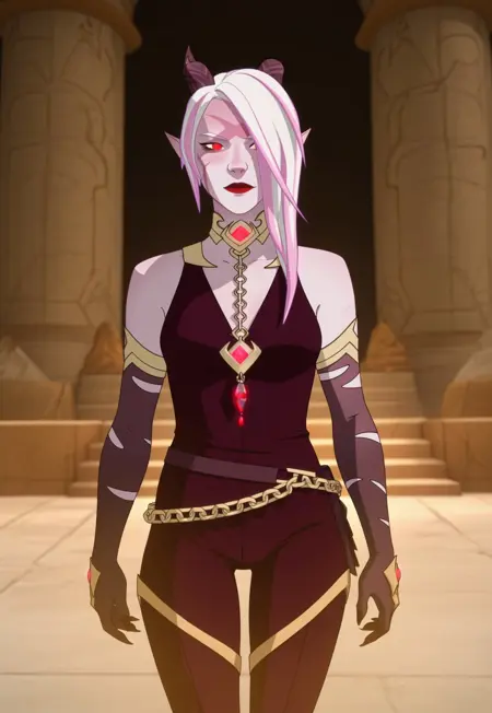 Commission: The Bloodmoon Huntress