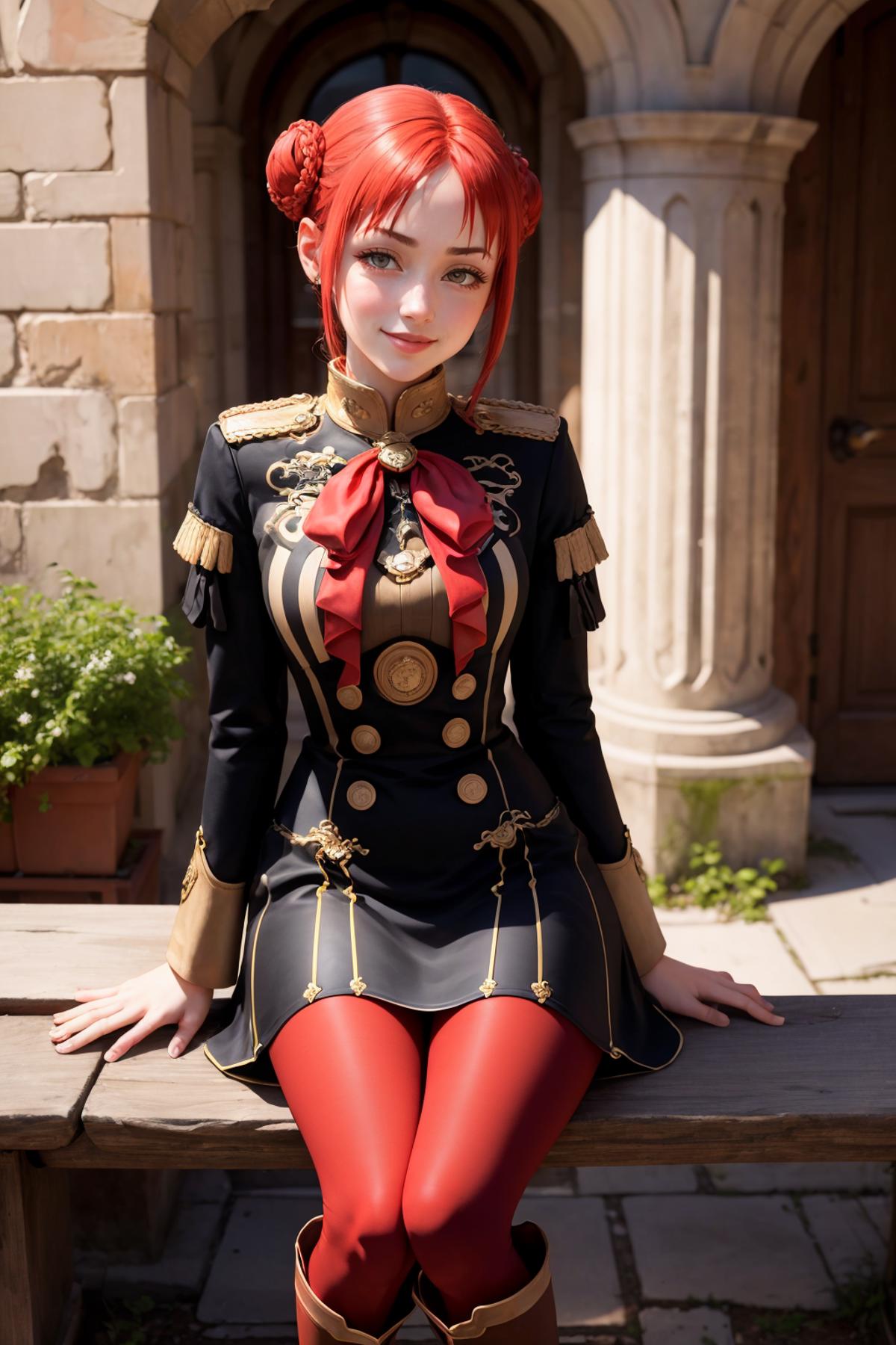 Monica von Ochs (Fire Emblem: Three Houses) LoRA image by novowels