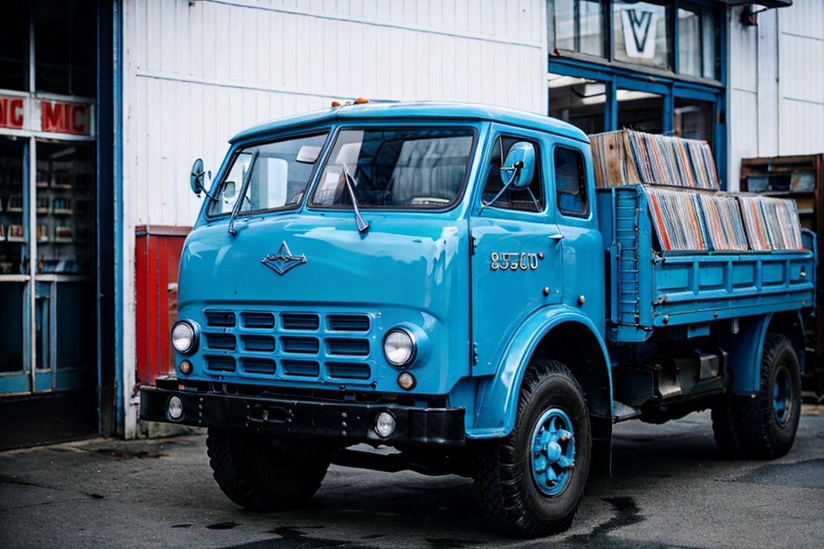 USSR truck MAZ-500 (СССР грузовой автомобиль МАЗ-500) image by wildzzz