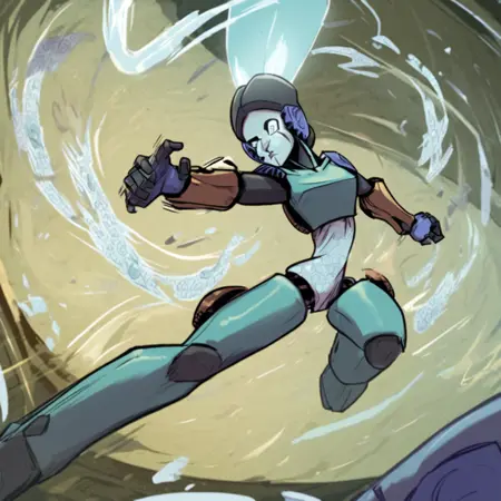 Usagi Battle bot (from AD ASTRA by Totempole)