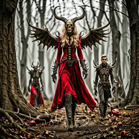 Aderek FBD - Female Bone Demon SDXL