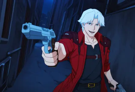 Dante & Lady [Devil May Cry Animated Show] Illustrious