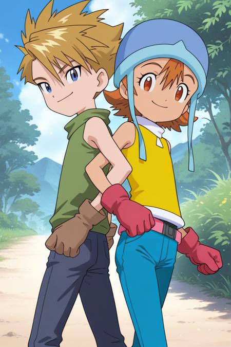 Yamato / Matt Ishida + Sora Takenouchi - Digimon Adventure V1