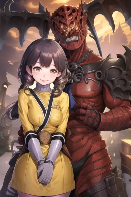 Chimatsuri no Doukoku x Kotoha Hanaori (Super Sentai)