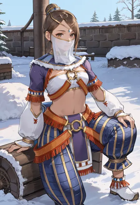 Monster Hunter - Blango armor (ブランゴ装備) ponyXL