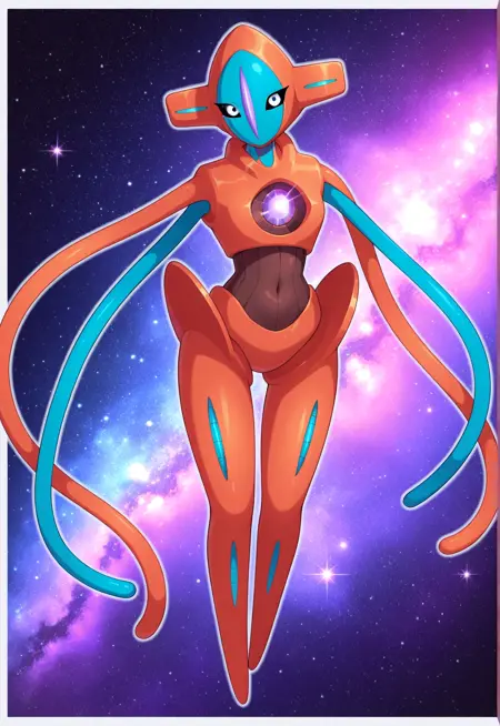 Deoxys: DNA Pokémon + Shiny (4 Forms) - Pokédex #0386