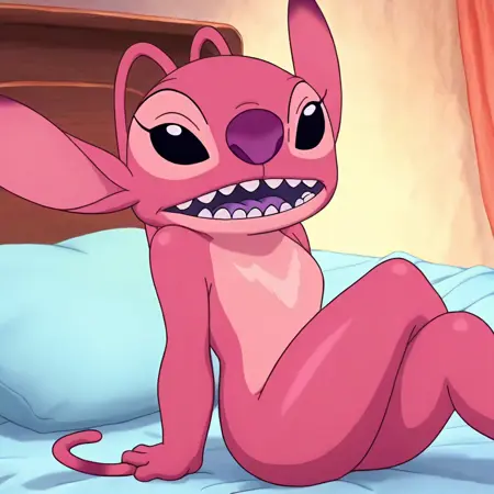 Angel "Experiment 624/ LiLo & Stitch" [Pony/Illustrious]