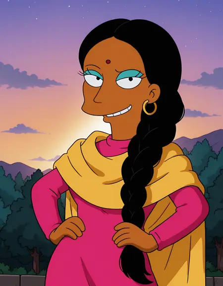 Manjula Nahasapeemapetilon - The Simpsons
