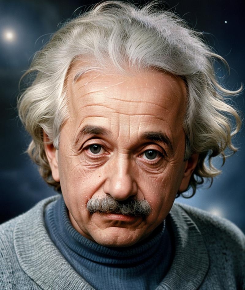 Albert Einstein - Physical image by zerokool