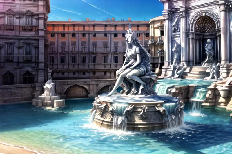 Trevi Fountain image by TK31