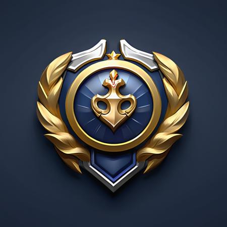 masterpiece, rank game icon,8k, <lora:rankgameicon_Hap_XL:1.6>, police ranking sybmbolsï¼