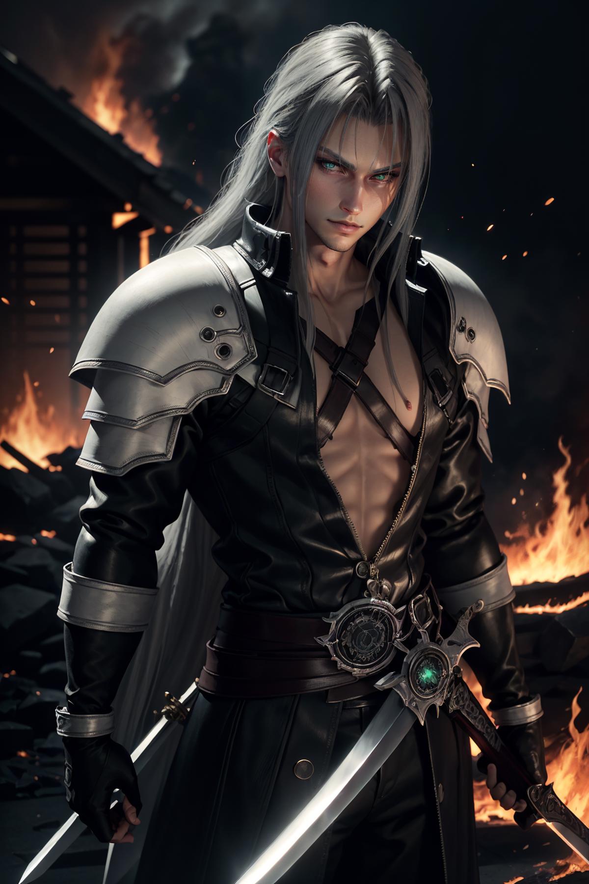 Character - Sephiroth - Final Fantasy VII Remake image by 0_vortex